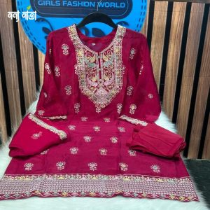 Indian Chinon Georgette Three Piece Set