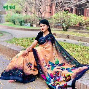 Chanderi silk sharee