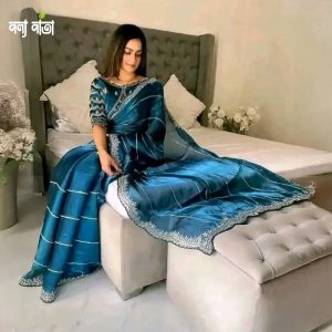 Georgette Sharee with Blouse Piece