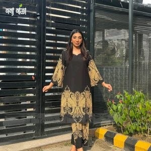 Digital Print Two Piece Set for Women