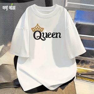 Drop Shoulder Ladies T-Shirt