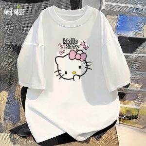 Drop Shoulder Ladies T-shirt