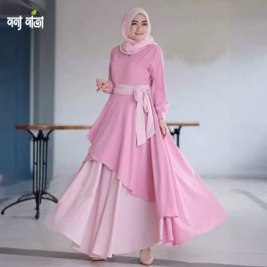 Dubai Cherry Borka with Hijab – Indonesian Style
