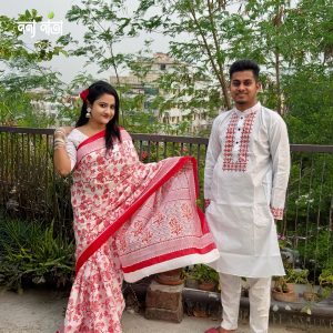 Sharee Panjabi Couple Dress