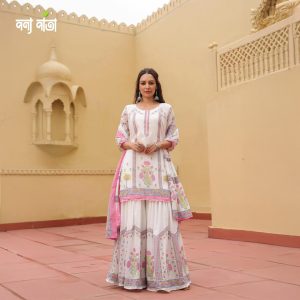 Sharara Three Piece